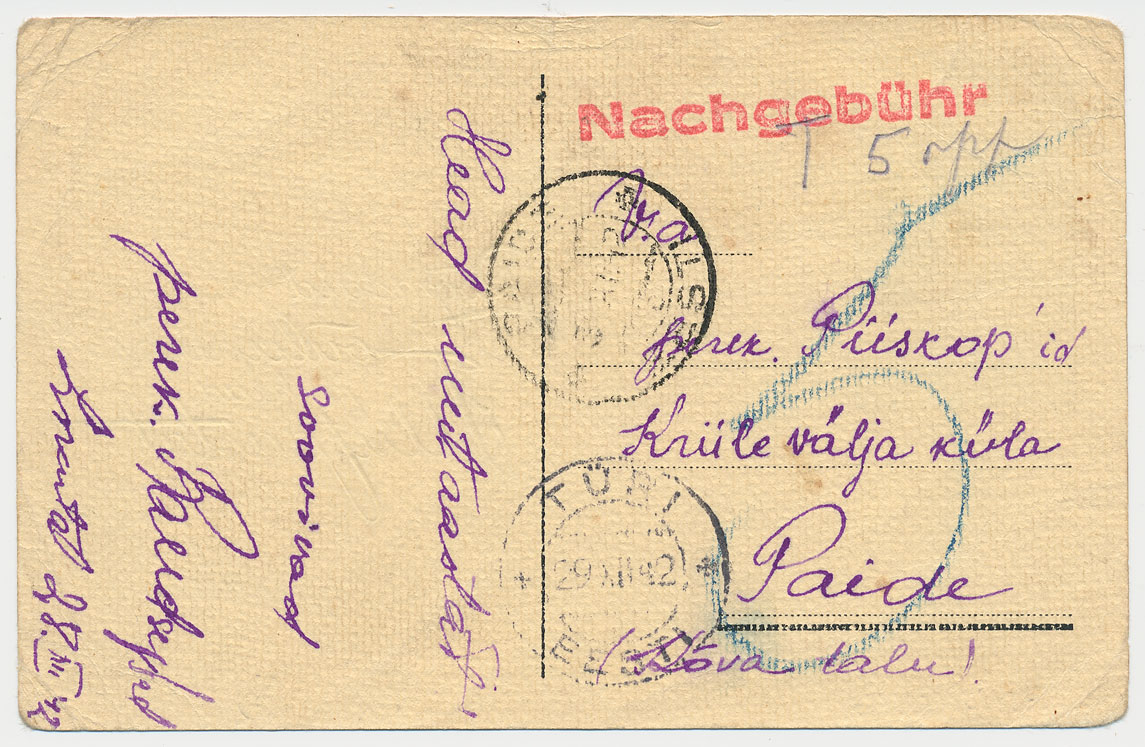 0027a-Türi-Paide-nachgebühr-12-1942