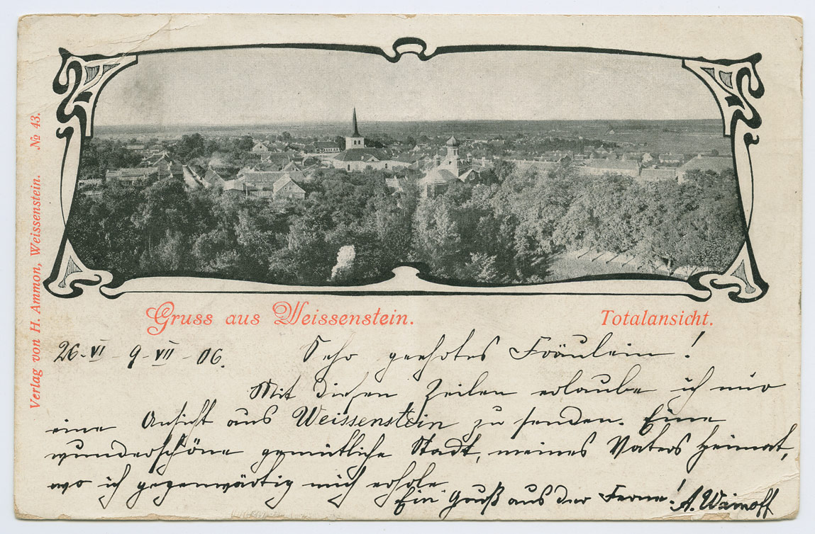 0836a-Gruss-aus Weissenstein-Kansas-1906-postiajalugu-ee