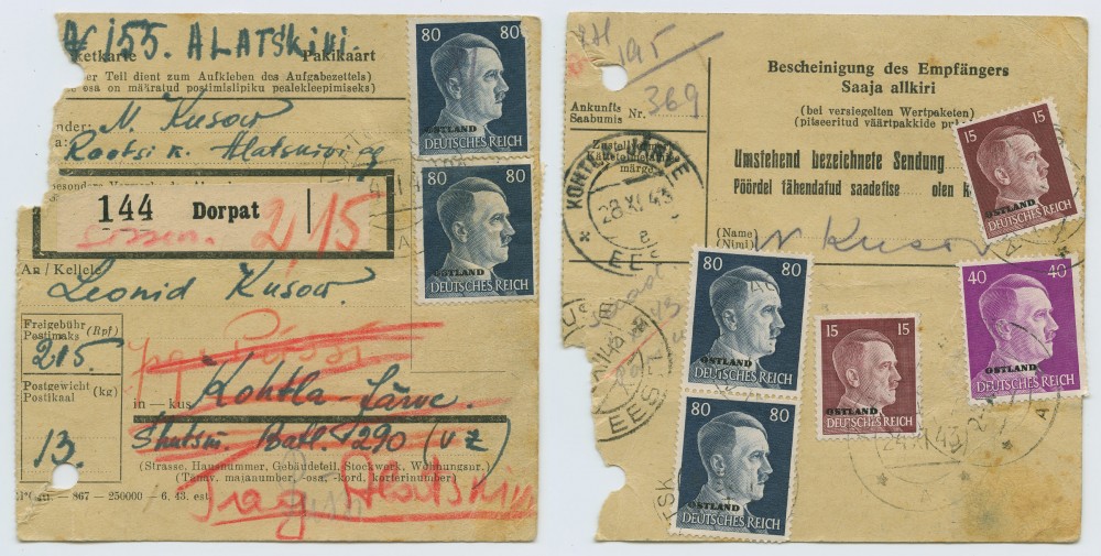 1050-pakikaart-Alatskivi-Kohtla-Järve-Püssi-1943-postiajalugu-ee