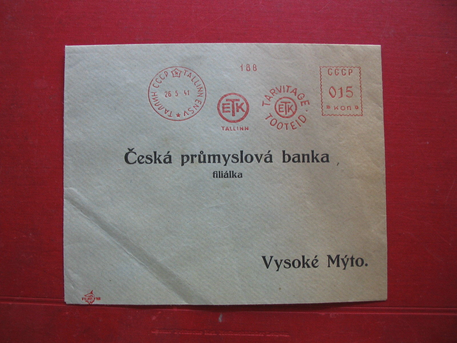 Võlts ETK 1941 franko